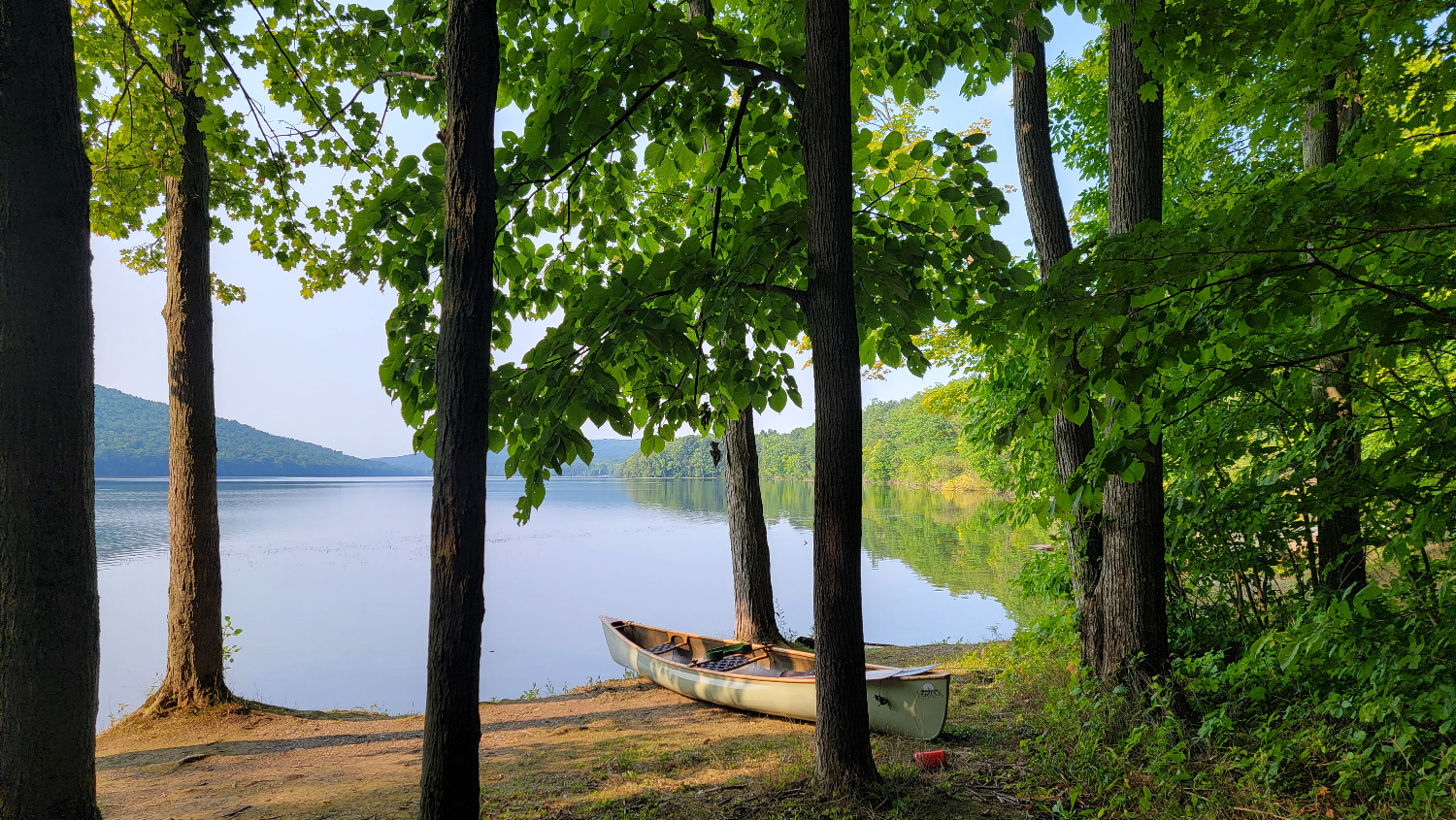 Enjoy the serenity paddling Canadice Lake. Canadice Canoe