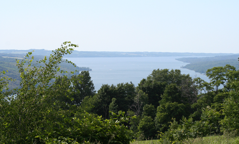 Get outside with a hike around Skaneateles Lake in the Finger Lakes Region of New York