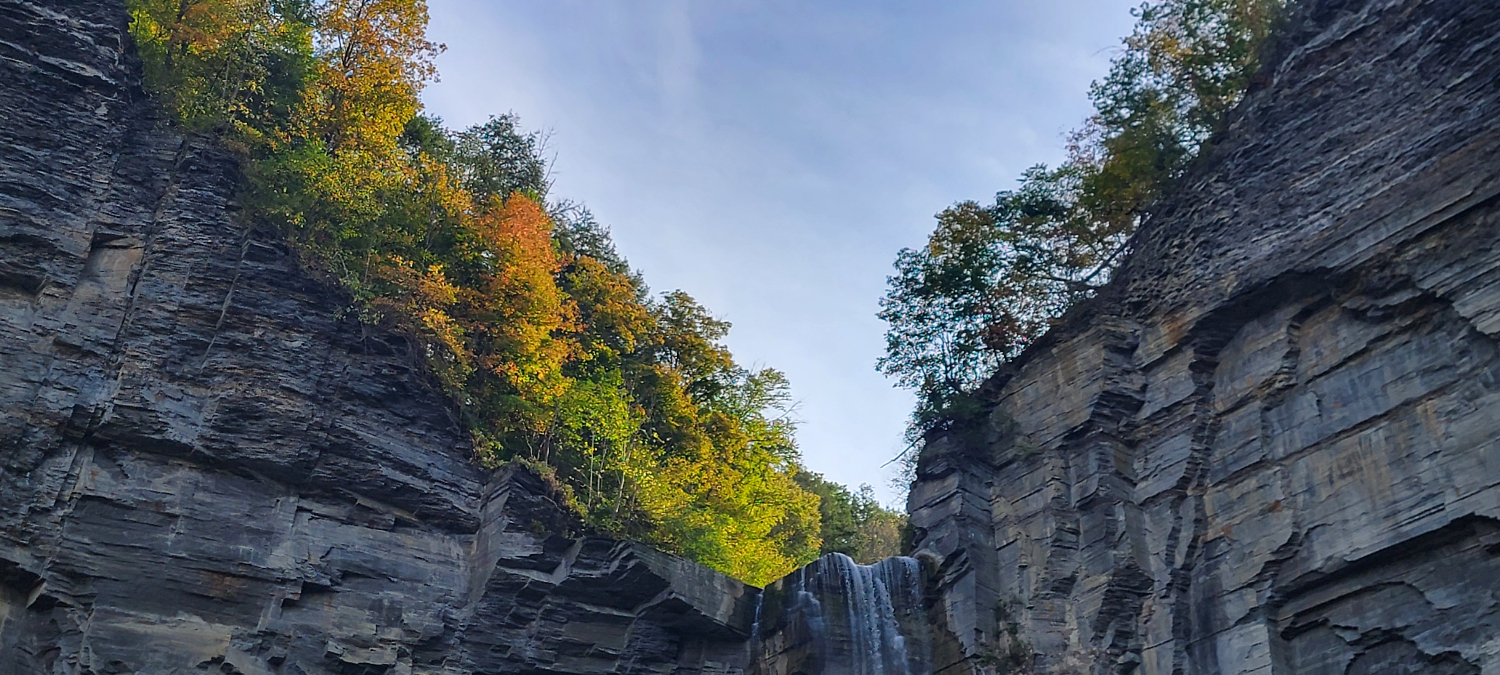 Bring your camera! Taughannock Falls in the autumn