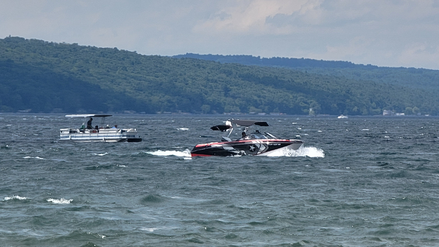 Boats on Seneca Lake