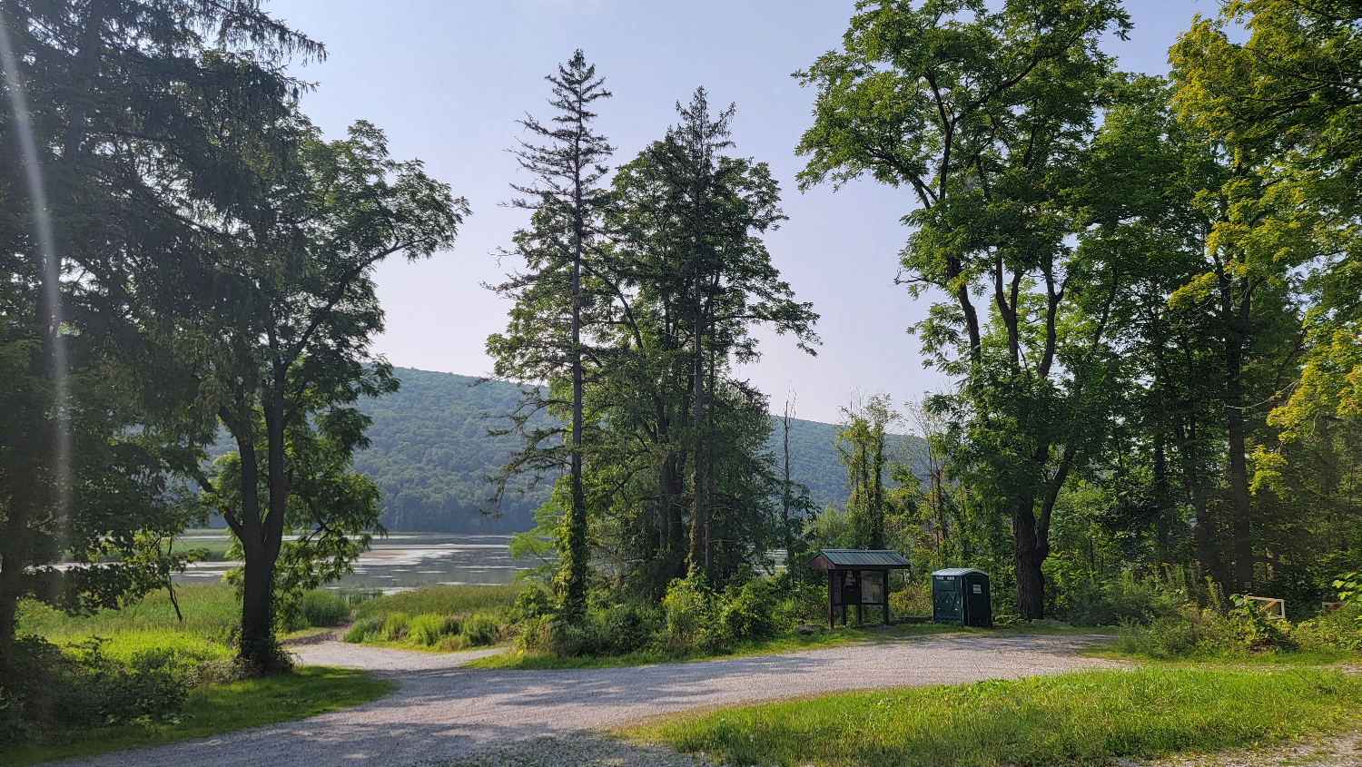 You can launch your vessel at the southern boat launch on Hemlock Lake. Hemlock Lake south boat launch