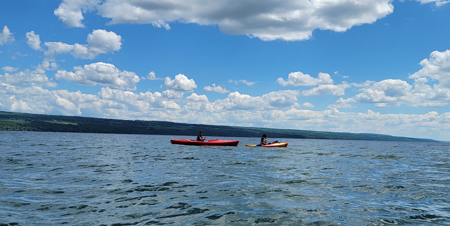 Paddling Seneca Lake Paddling Seneca Lake