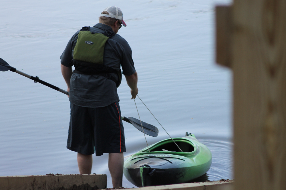 Kayak launch Kayak launch