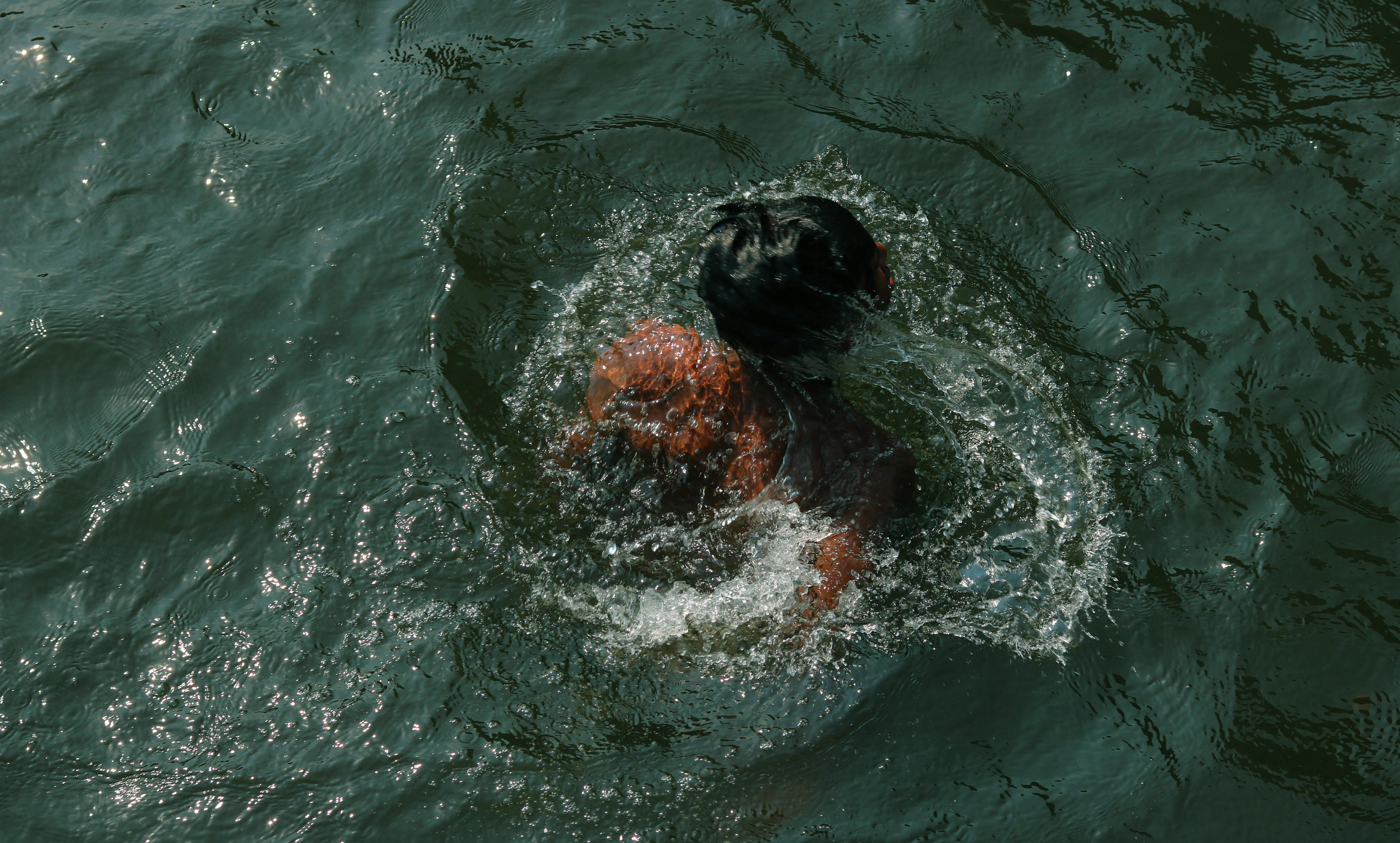 Cut the engine and take a dip on a hot day. Cut the engine and take a dip on a hot day.