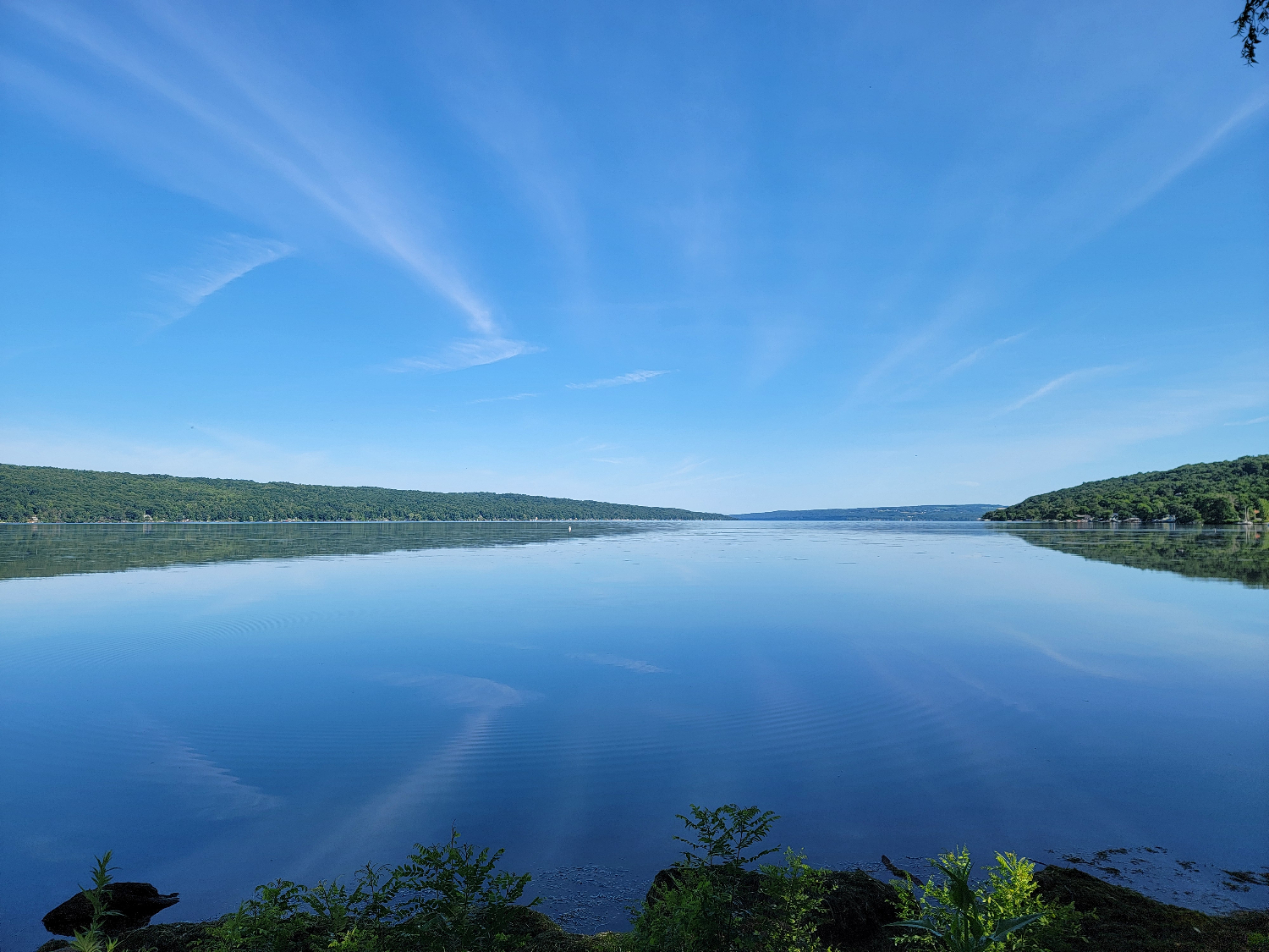 Paddle the gorgeous Cayuga Lake You can paddle right on Cayuga Lake, or go for one of the surrounding waterways.